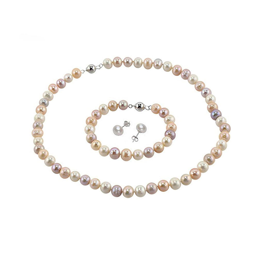 8-9mm Multi Colour Jewellery Set