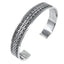 mens silver bangle