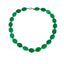 Stylish and Simplistic Oval Shape Natural Gemstone Beaded Necklace for Women