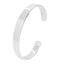 plain Silver bangle for Men and women