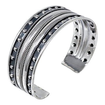 silver cuff for women