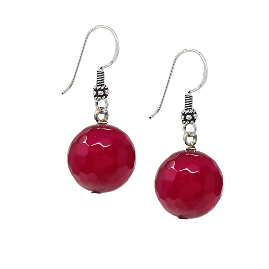 womens handmade gemstone drop earrings