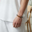 men gemstone beaded bracelet