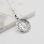 925 Sterling Silver Fairy Moon Necklace Pendant For Women