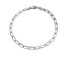 Womens Italian 925 Sterling Silver Links Belcher Paper Clip Chain Charm Bracelet