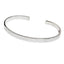 Handcrafted Hammered Silver Bangle – Elegant Gift for Her