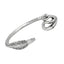 Silver Cobra Snake Bangle for women