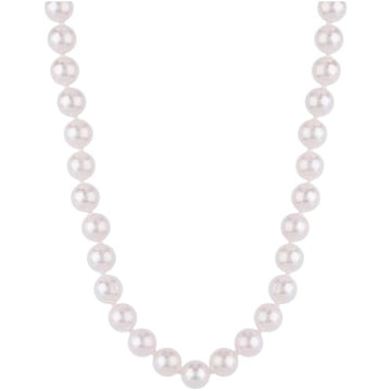 White Pearl Necklace for women