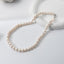 white pearl necklace for women girls
