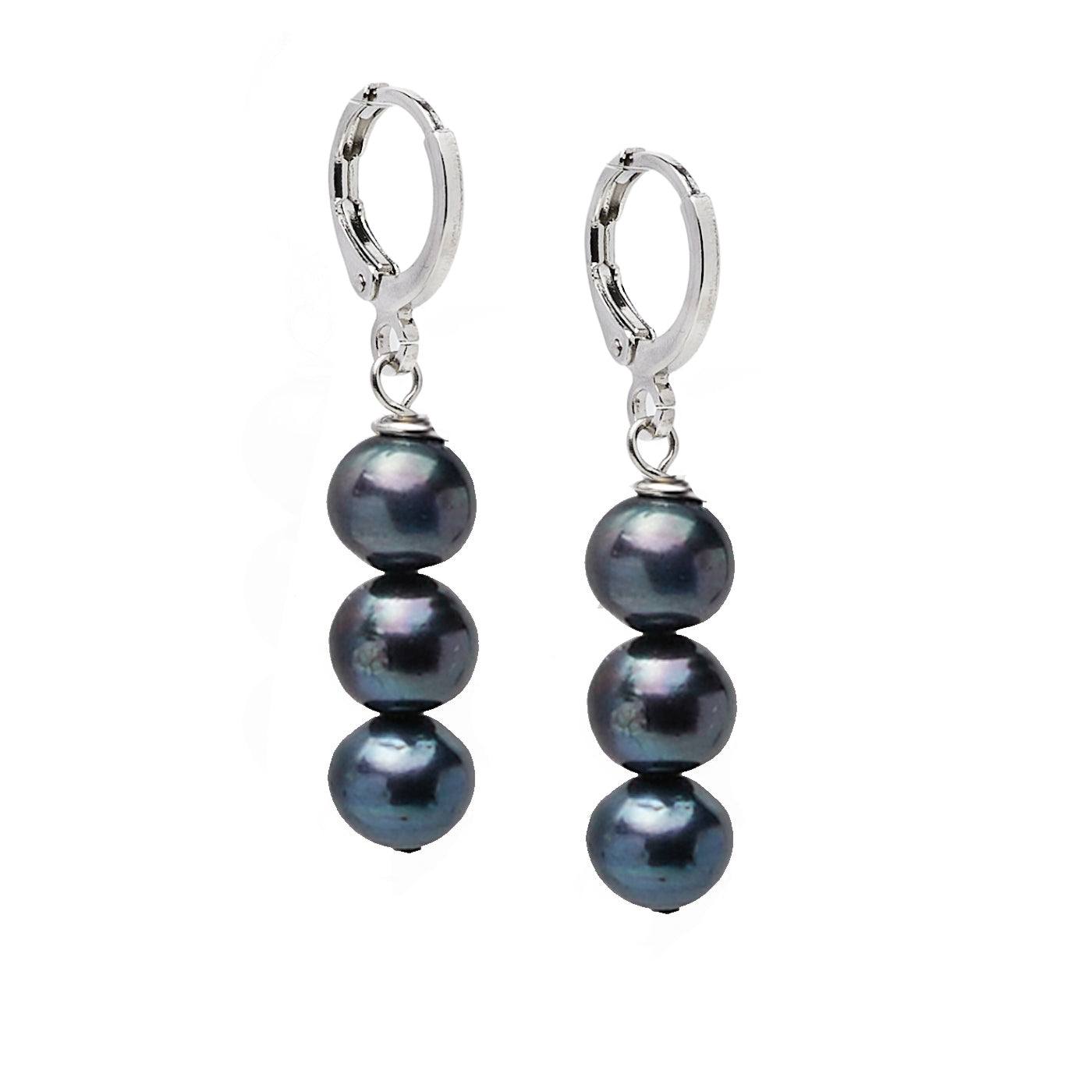 pearl earrings for men women