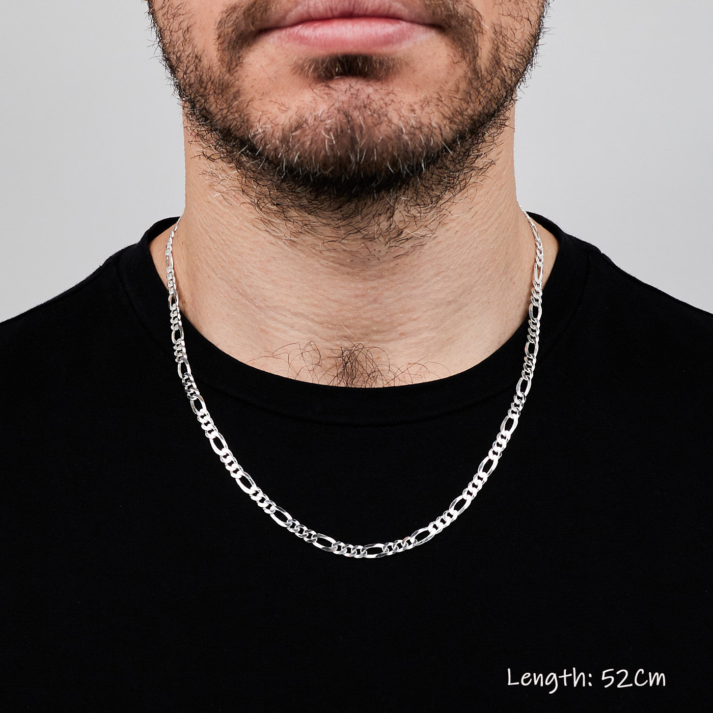mens silver chain
