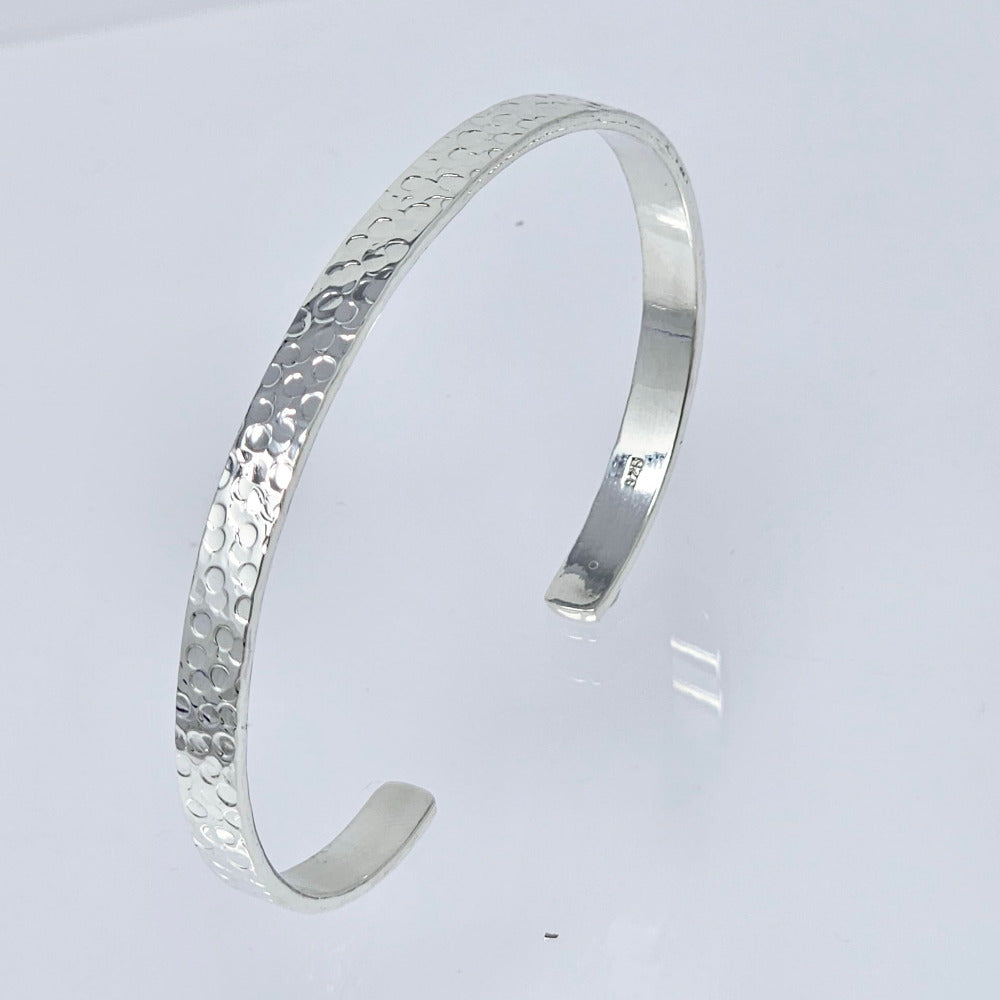 hammered bangle for girl