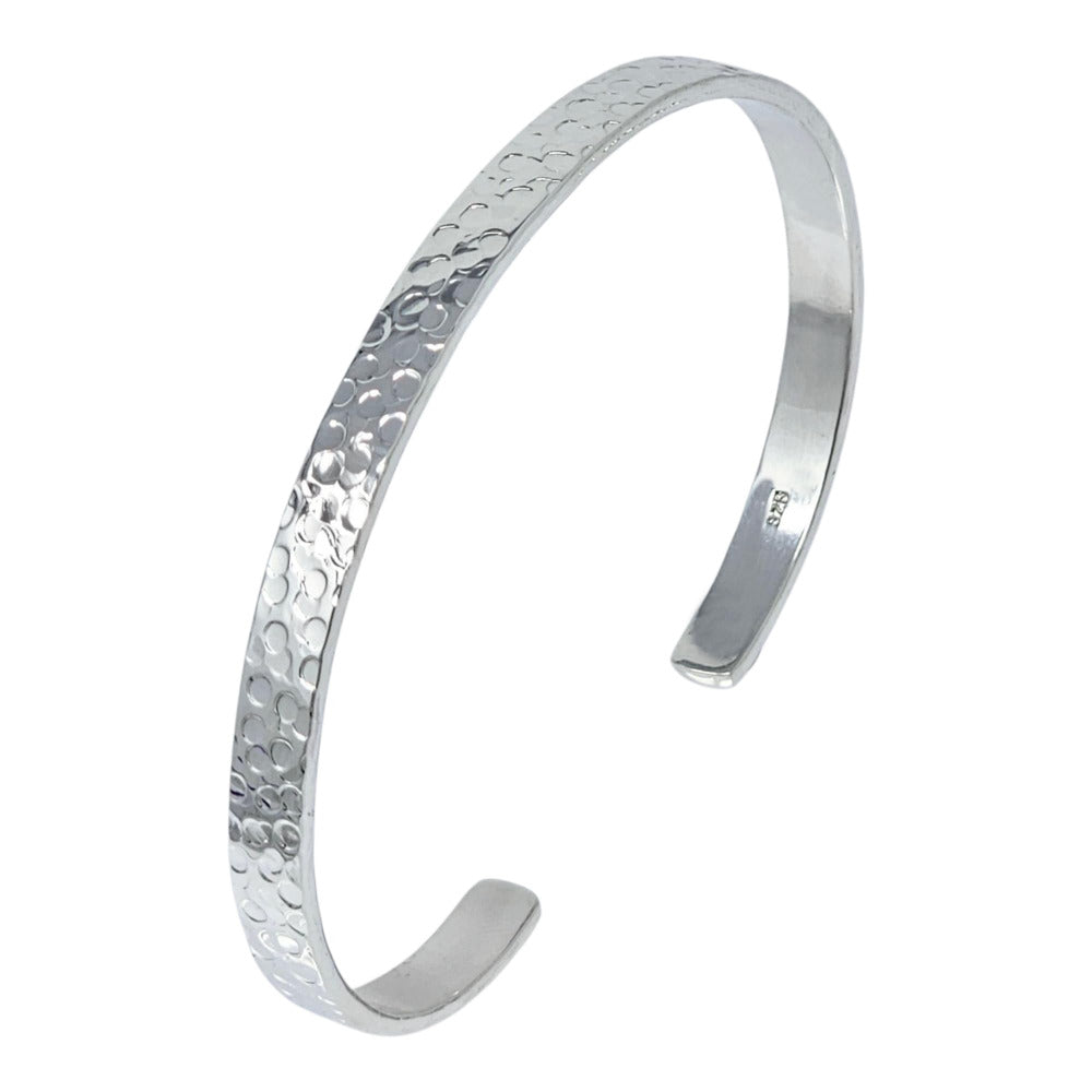 hammered bangle for girl