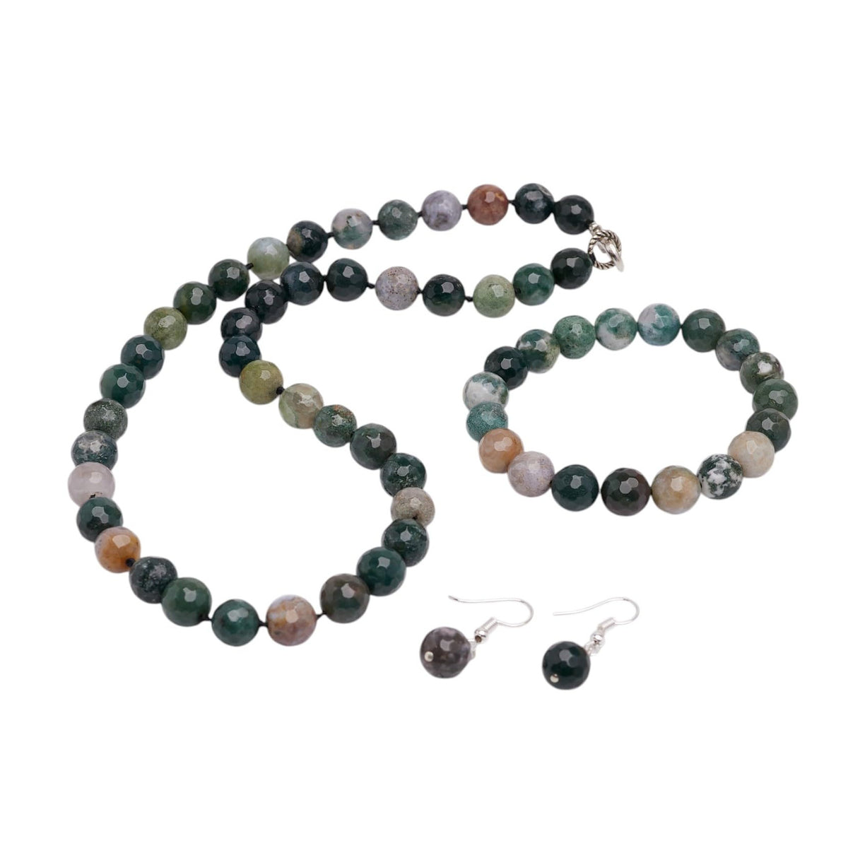 women’s Indian agate jewellery set