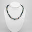 natural indian agate gemstone beaded necklace for women girls