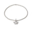 women’s sterling silver clover charm bracelet