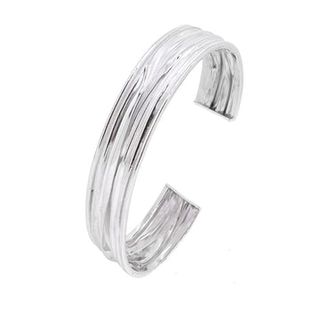 womens silver bangle 