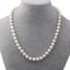 womens pearl necklace white