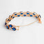 Women's Tennis Bracelet - Luxury Blue CZ Crystal Rose Gold Plated