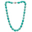 10x16mm Natural Gemstone Necklace Aqua