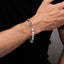 mens silver bracelet