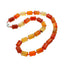 Beautiful 10x14mm Natural Gemstone Beaded Necklace for Women and Girls