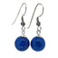 womens handmade blue gemstone earrings