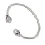 Women's Silver Bangle | 925 Sterling Silver Skulls Bangle Bracelet For Women