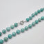 Womens Blue Gemstone Turquoise Necklace