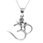 Om aum ahm silver pendant womens girls