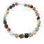 Multicoloured Gemstone 18mm Necklace For Women