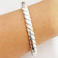 Women's Rope braid Bangle Bracelet 