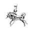 Silver Unicorn Charm Pendant For Women