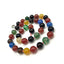 multicolour natural bead gemstone necklace for women