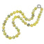 green natural bead gemstone necklace for women