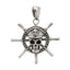 Silver Pirate Pendant for Men and Women