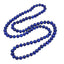 women's pearl necklace blue