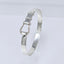 buckle belt silver bangle for women girls