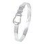 buckle belt silver bangle for women girls