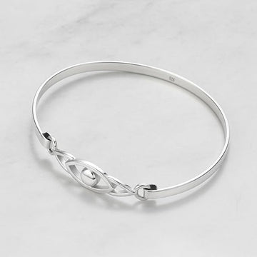 sterling silver bangle for her women