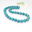 handmade gemstone blue necklace