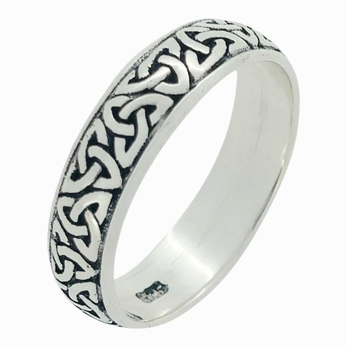 Celtic Knot Sterling Silver Ring for Women & Girl
