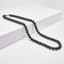 Black Gemstone Handmade Beaded Necklace for Men