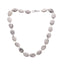 white marble Gemstone Beaded Necklace for Women