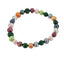 Multicolour Pearl Stretchy Bracelet