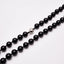 Women's Black Agate Gemstone Necklace 