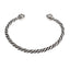  Sterling Silver Twist Bracelet for Men and Women