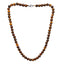 Handmade Men's Tiger's Eye Beaded Necklace