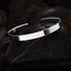 Classic 8mm Plain Sterling Silver Bangle For Women Gilrs