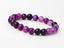 purple agate  bracelet set